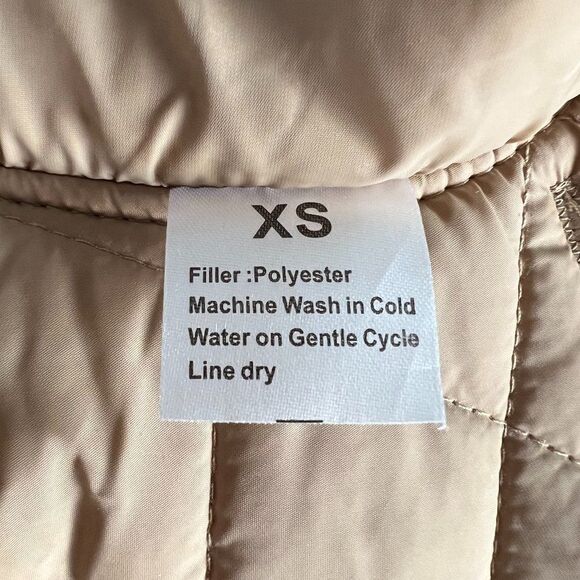 Brown Plaid Dog Jacket Size XS NWOT - Picture 4 of 4